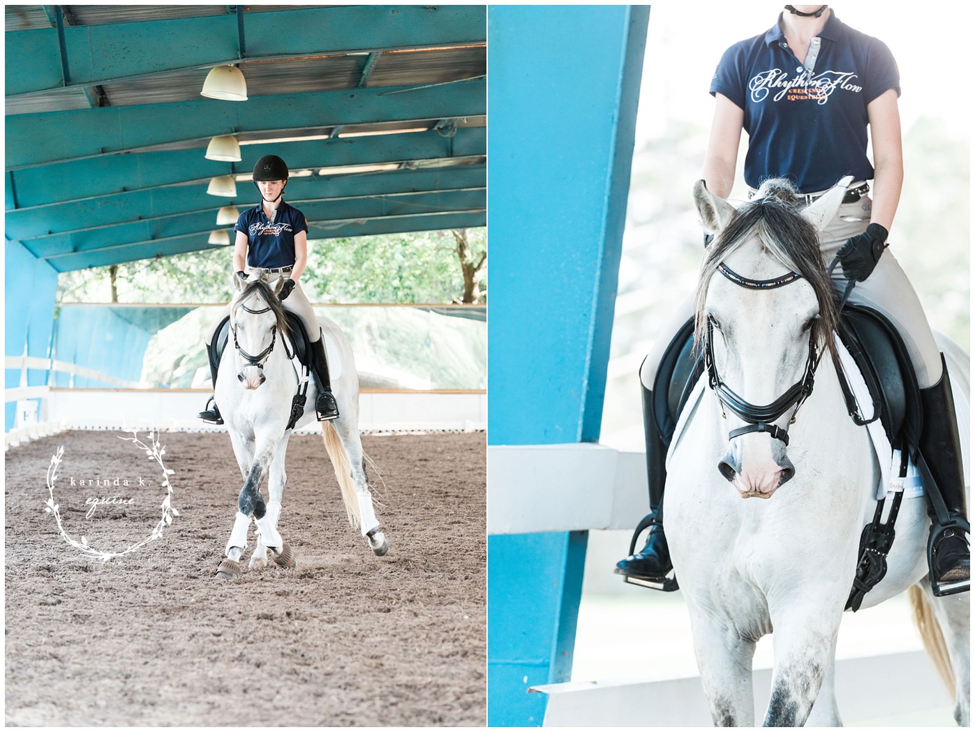 Horse and Rider Dressage Pictures 
