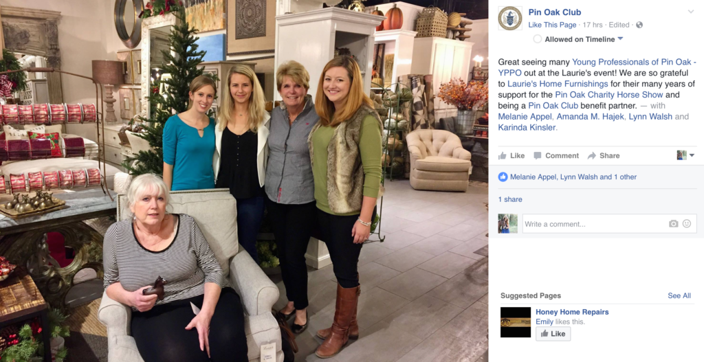 Pin Oak Club Laurie's Home Furnishings 