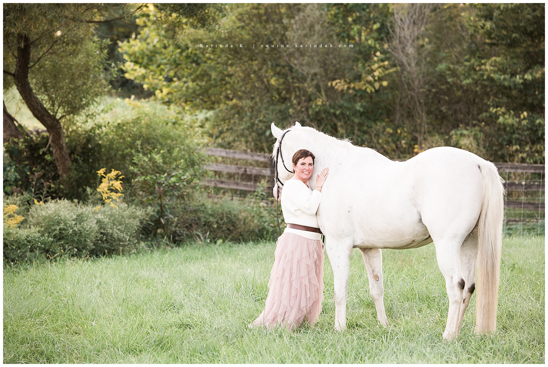 Lexington, KY Equine Portraits Outdoors Horse & Rider