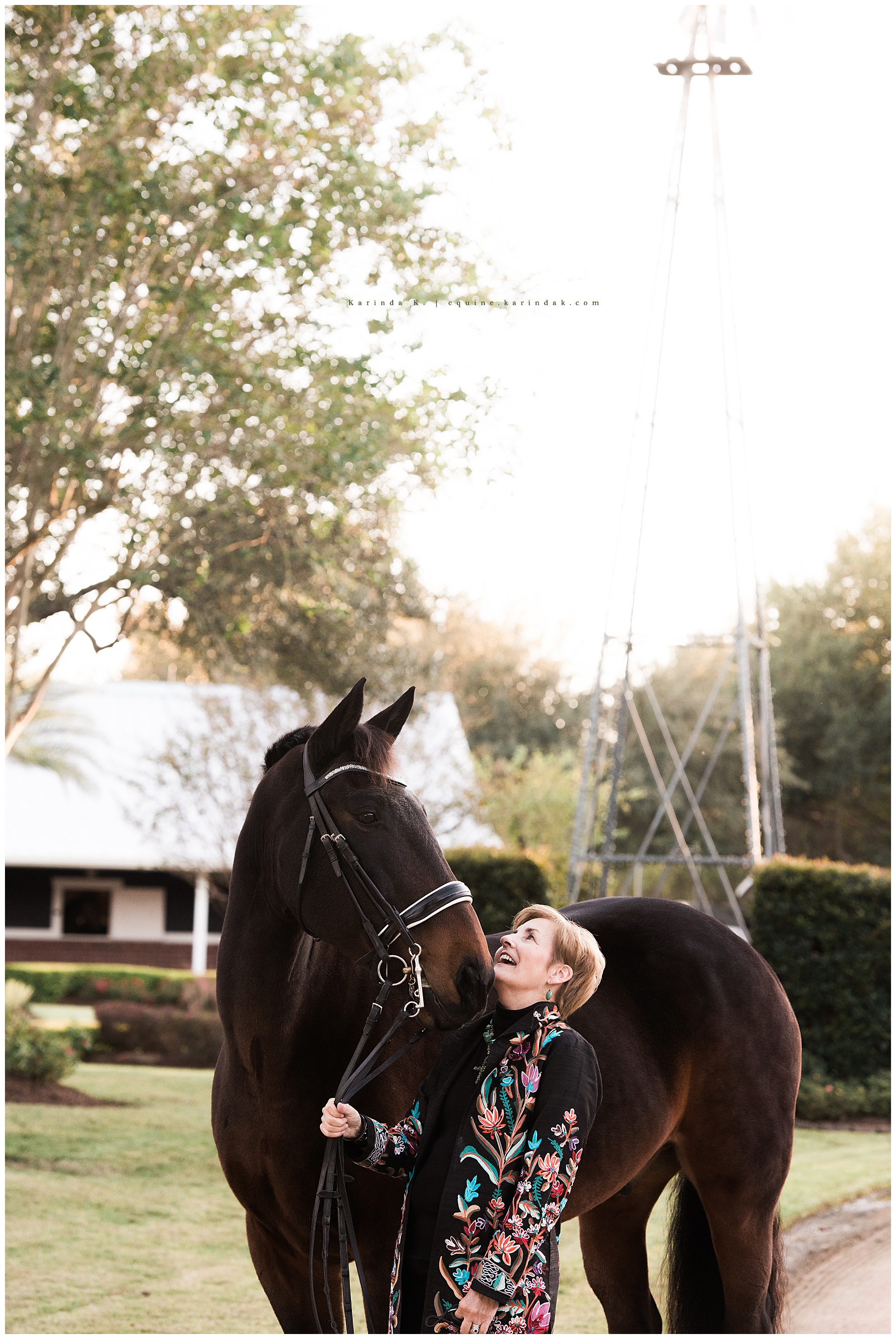 outdoor horse and rider portrait cypress tx 