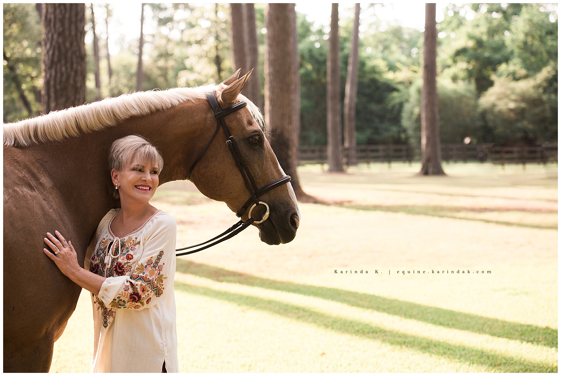 horse and rider side shot pose idea 