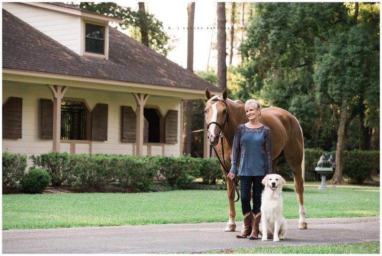 James Blond & Ginger| Horse & Rider Portraits | Magnolia, TX