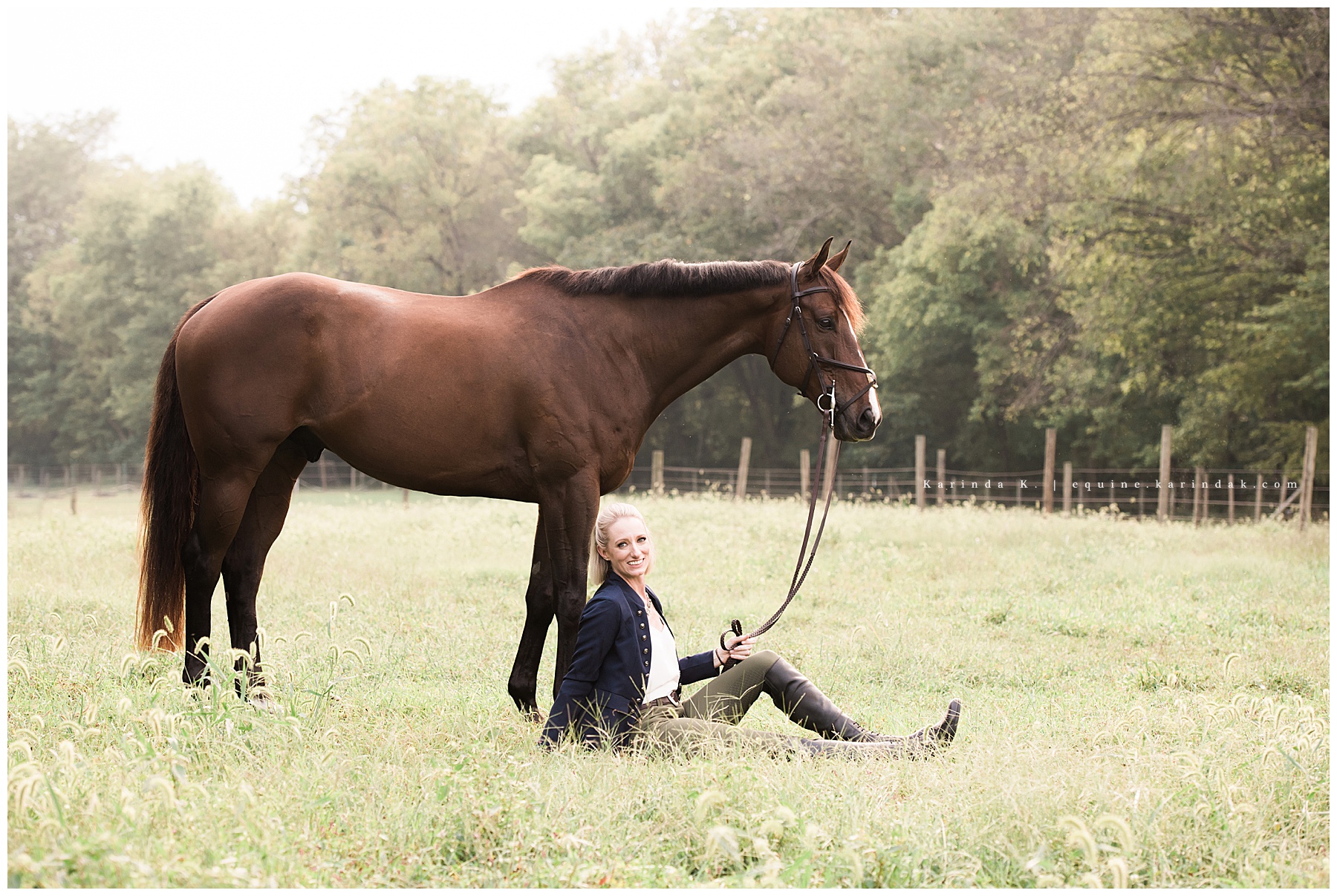 horse and rider poses