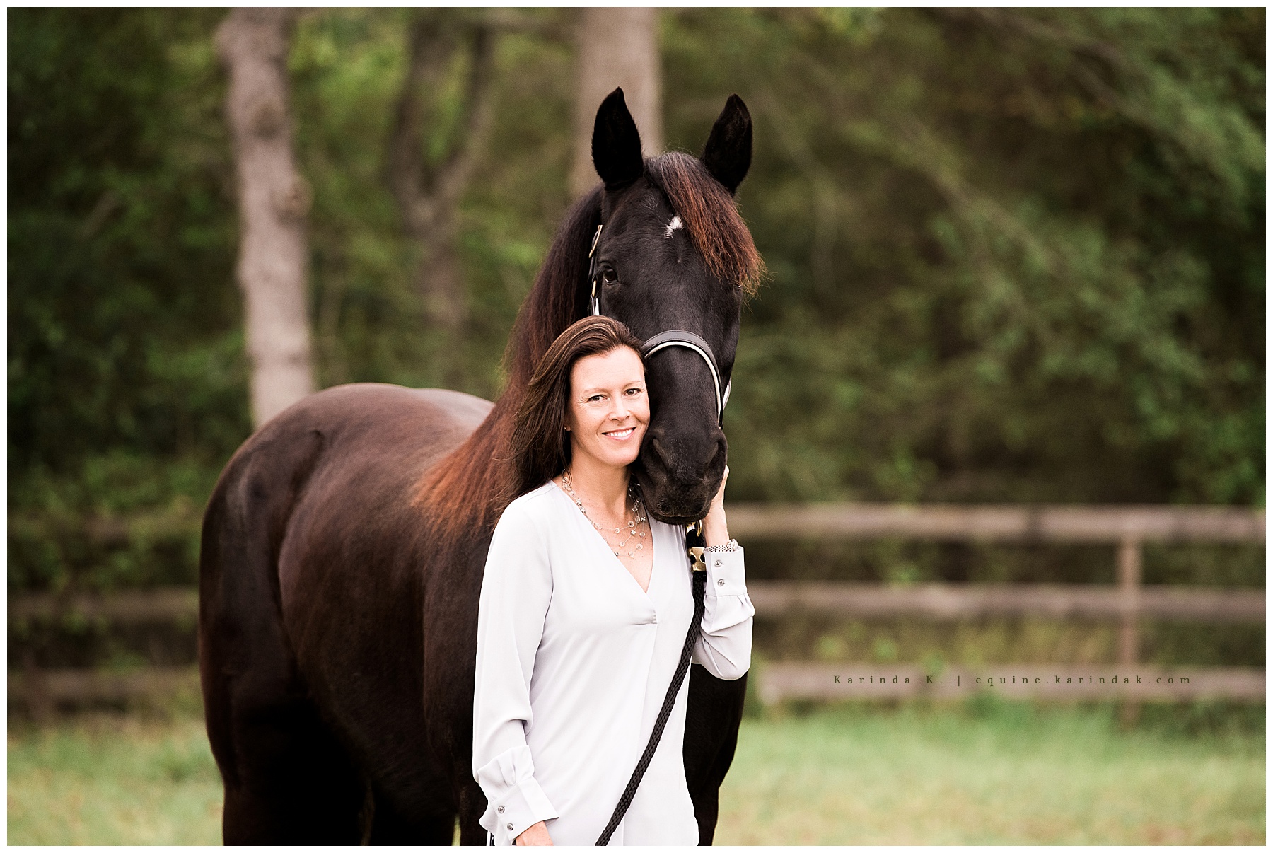 horse and rider family portraits 