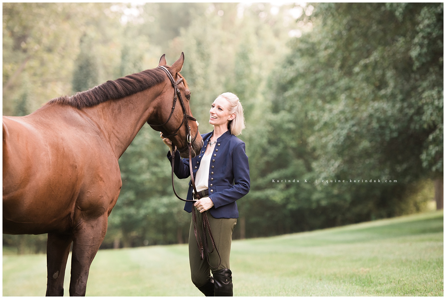 horse and rider portraits MO