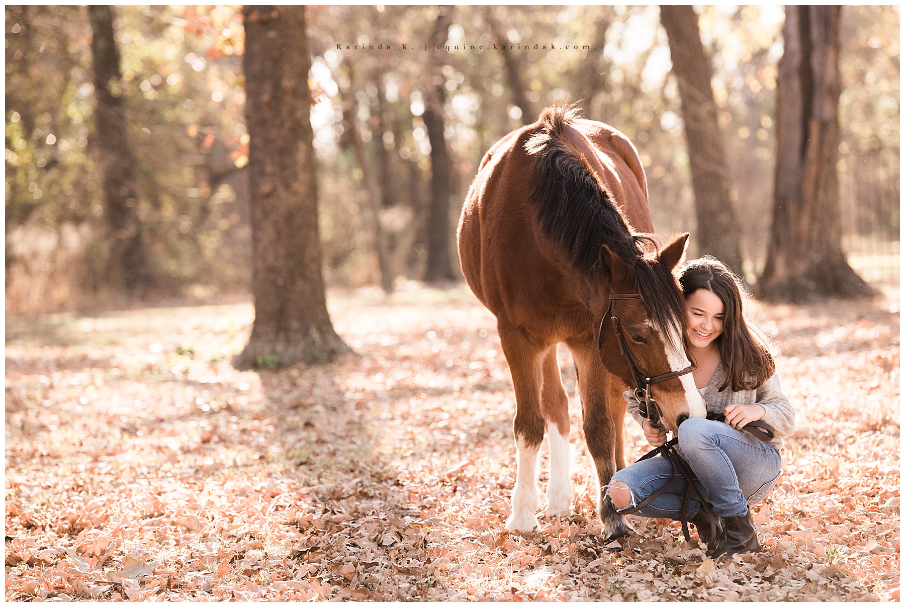 teen horse & rider portrait session houston, tx
