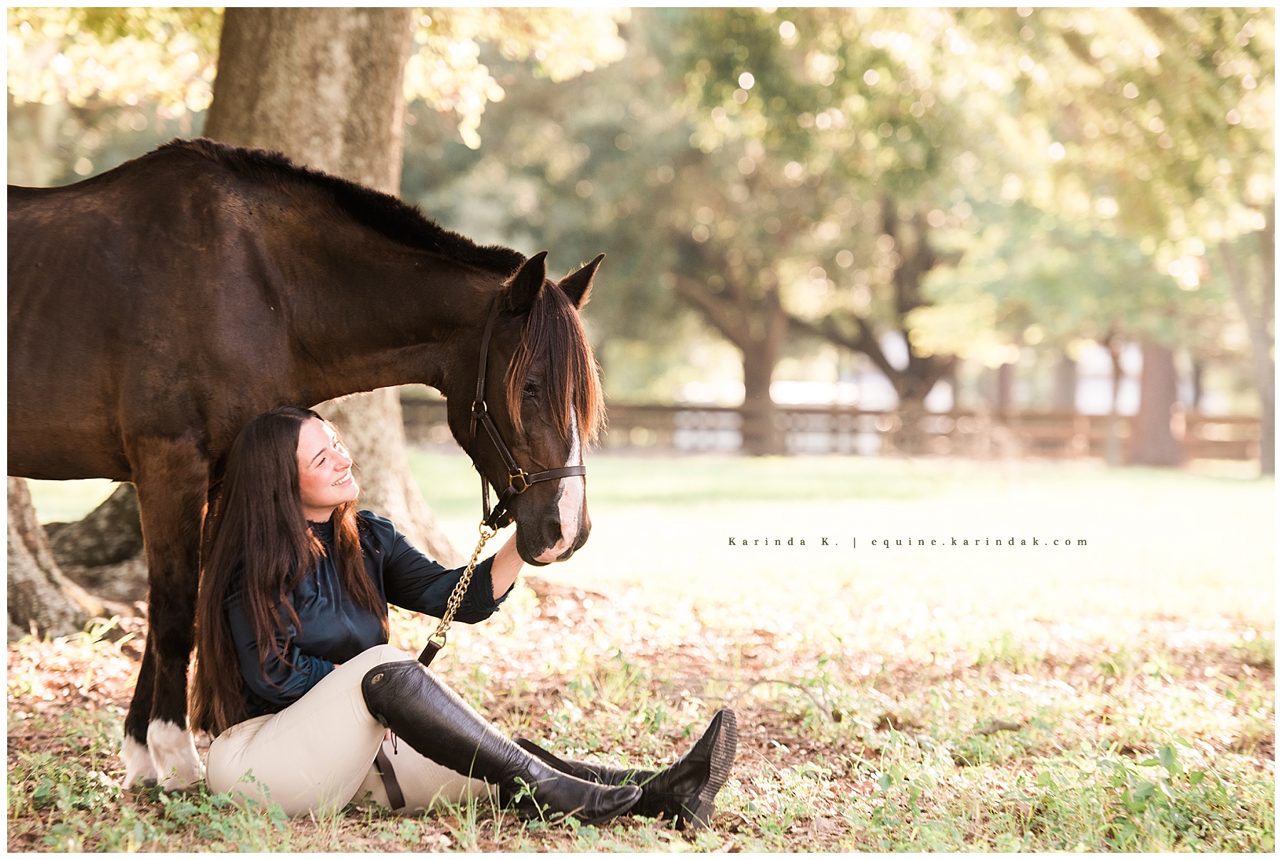 horse and rider portraits cypress, tx