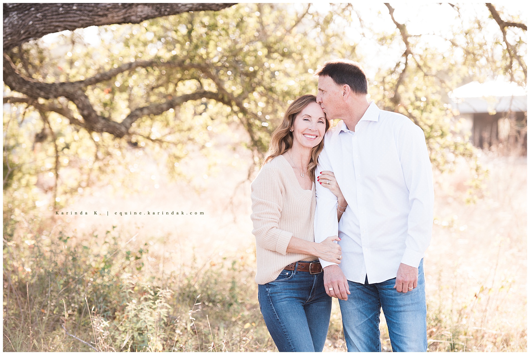 outdoor husband and wife portrait houston, texas 