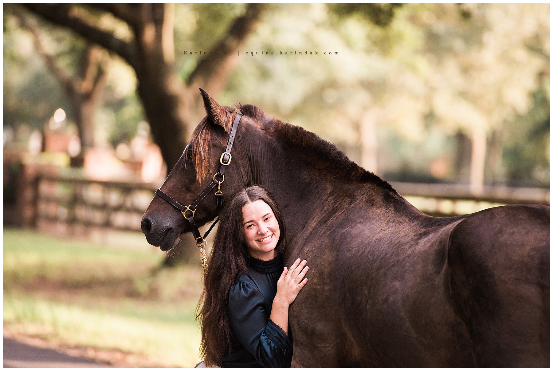 senior horse and rider portraits 