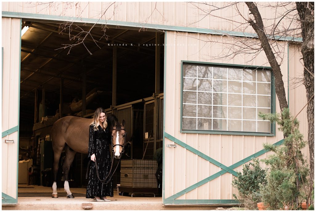 horse and rider portraits windswept farms argyle, tx 