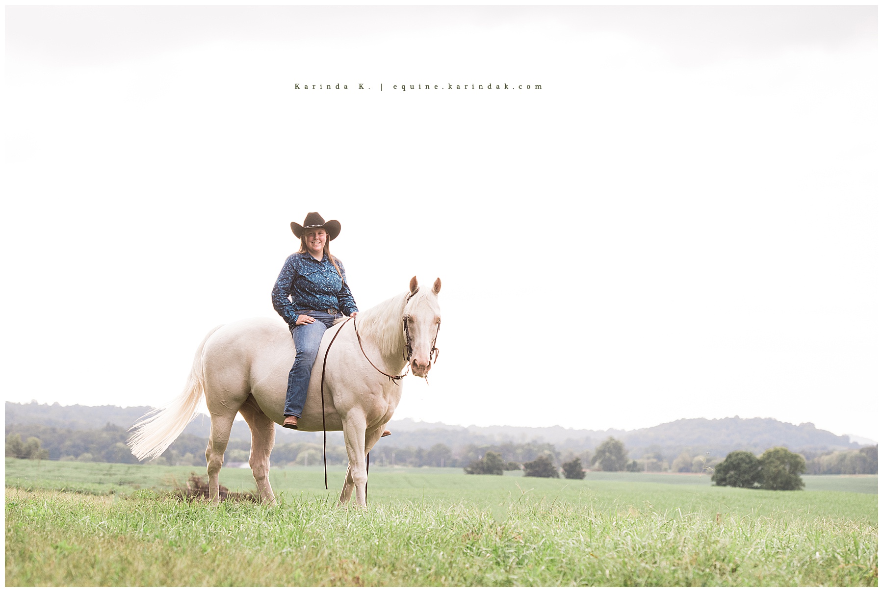 horse and rider kentucky portraits 