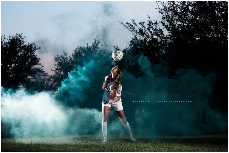 Equestrian & Soccer Senior Portraits | Georgia & Quirell | GSWEC Katy, TX