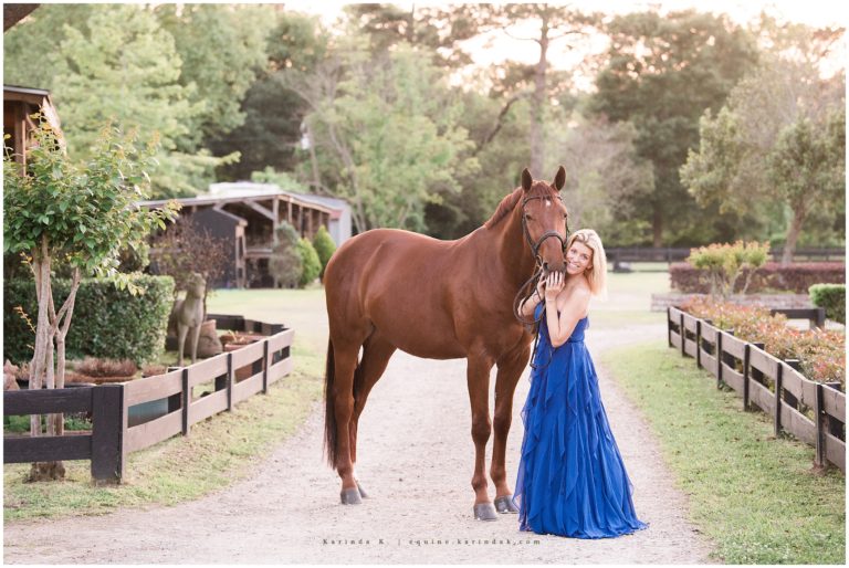 Pine Hollow Farm Houston, TX | Horse & Rider Portraits