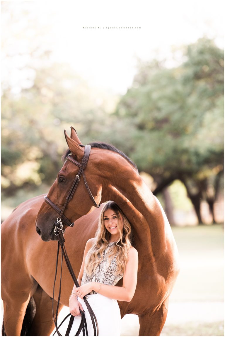 Twisted Oak Farm in Bulverde, TX | Horse & Rider Portraits | Lola