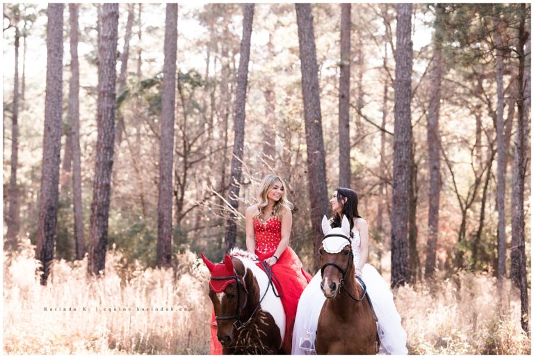 Best Friend Equestrian Portraits | Charli & Cali | WG Jones State Forest